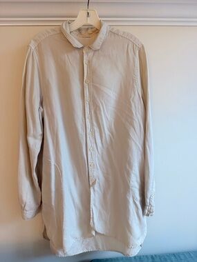 CP Shades Women's Button-Down Shirt in Cream